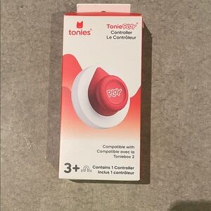 Tonies Red and White Controller for Kids